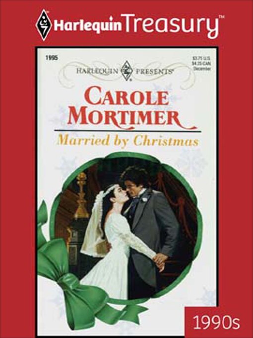 Title details for Married by Christmas by Carole Mortimer - Available
